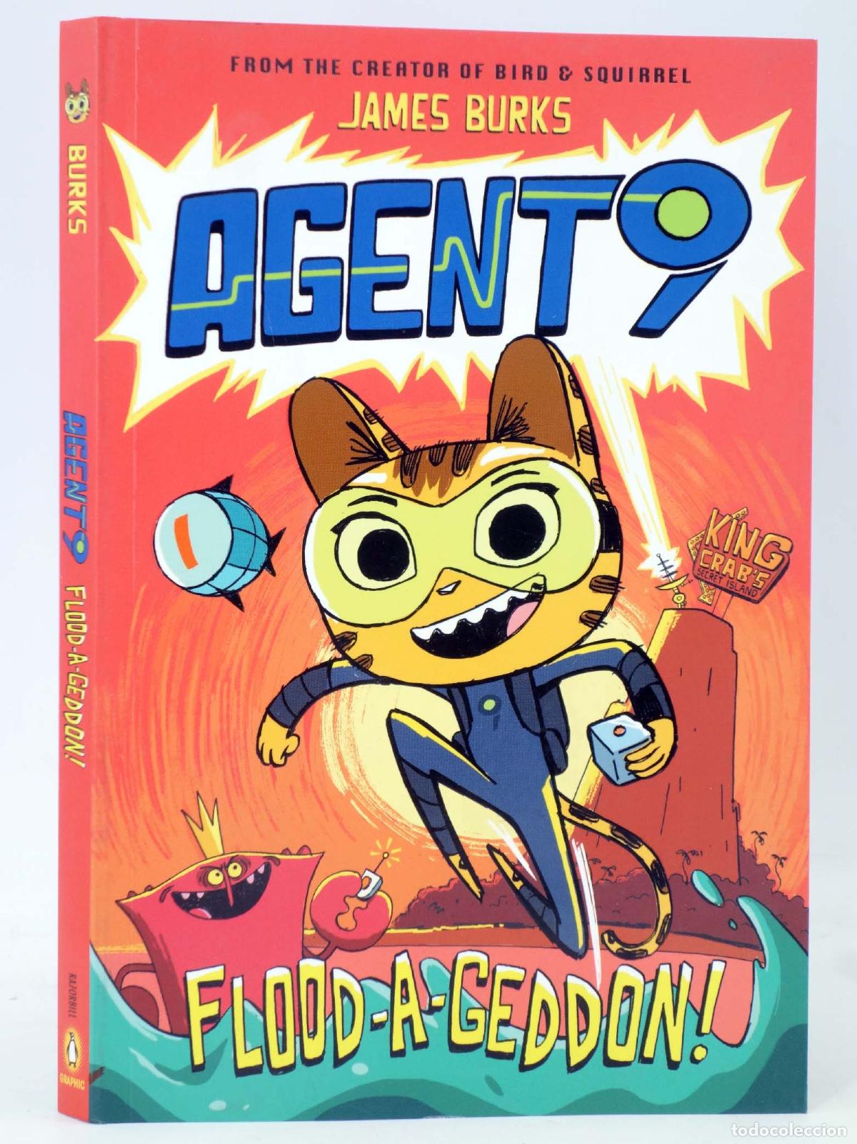 Comics : AGENT 9 GN 1. FLOOD-A-GEDDON! (James Burks) Razorbill, 2021. EN INGL&Eacute;S. OFRT antes 12,99E