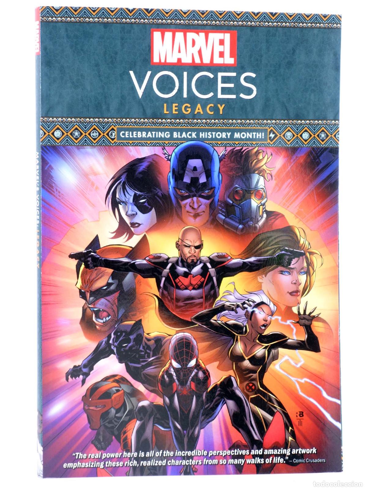 C&oacute;mics: MARVEL VOICES LEGACY TPB. Marvel, 2021. EN INGL&Eacute;S. OFRT antes 24,99E