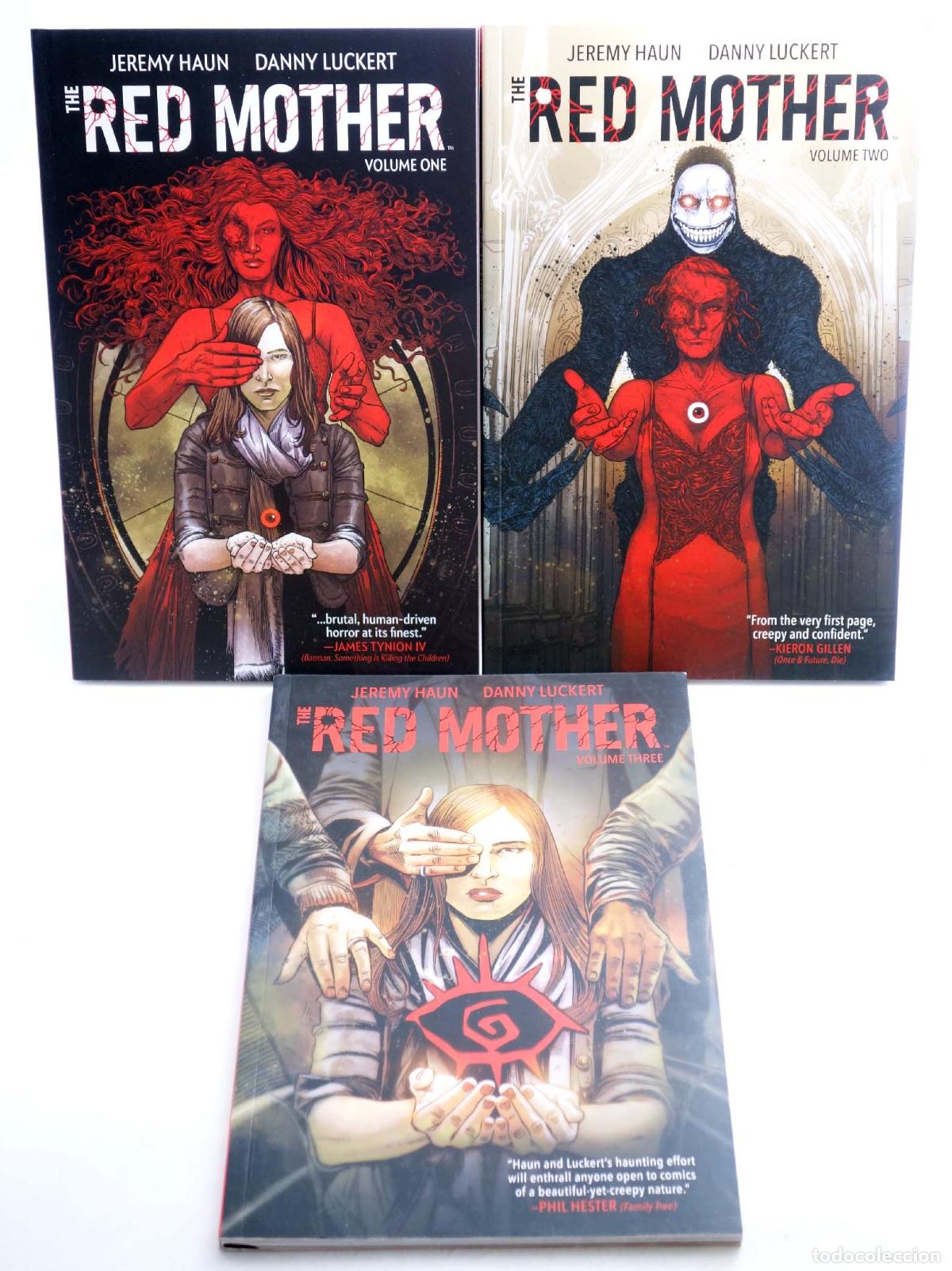 Comics: THE RED MOTHER TPB 1 2 y 3. COMPLETA (Haun / Luckert) BOOM, 2020. EN INGL&Eacute;S. OFRT antes 44,97E