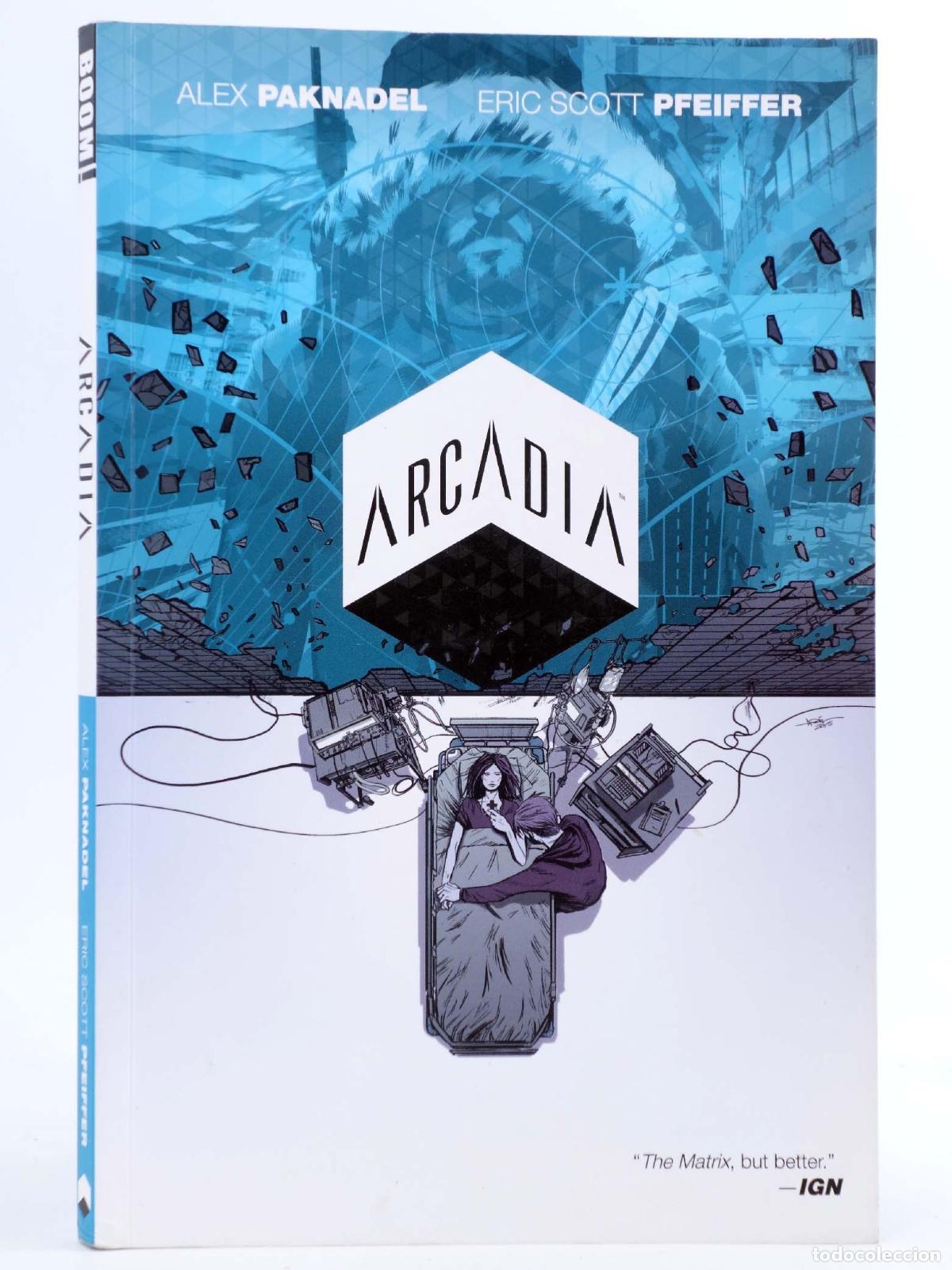 C&oacute;mics: ARCADIA TPB (Alex Paknadel / Eric Scott Pfeiffer) BOOM, 2016. EN INGL&Eacute;S. OFRT antes 29,99E