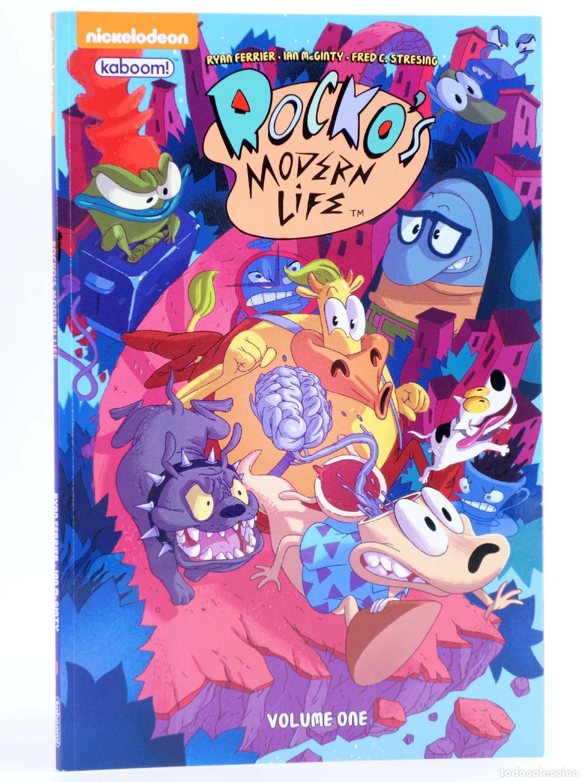 Comics: ROCKO'S MODERN LIFE TPB 1 (Ferrier / Mcginty) KaBOOM, 2018. EN INGL&Eacute;S. OFRT antes 14,99E