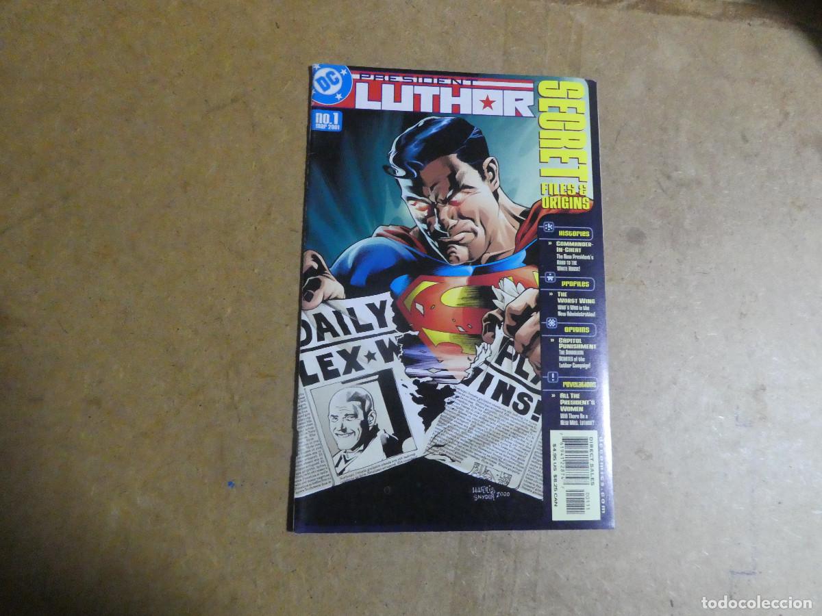 Comics: President Luthor n&ordm; 1 DC comics 2001