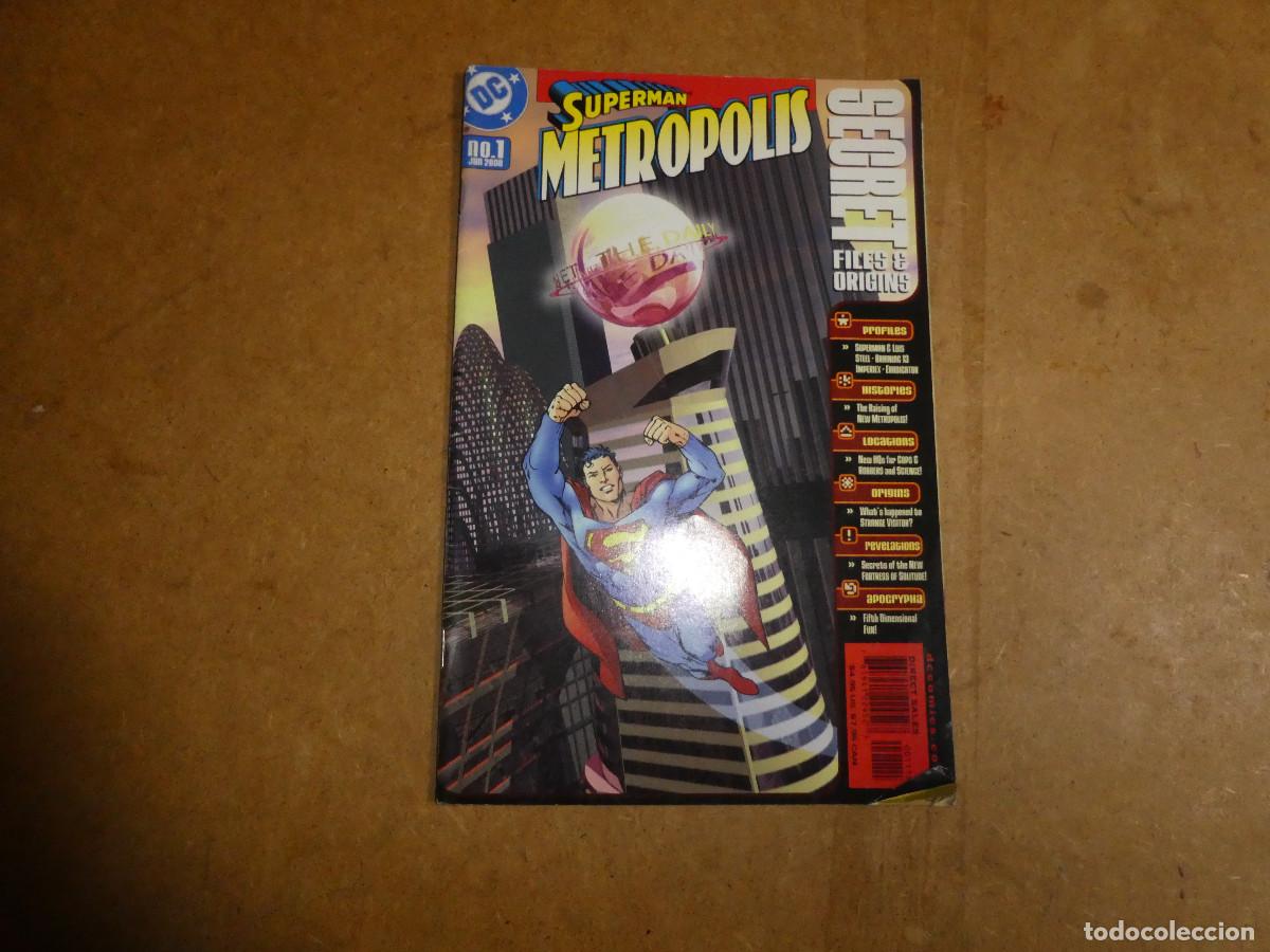C&oacute;mics: Superman Metropolis secret files n&ordm; 1 DC comics 2000 - Foto 1