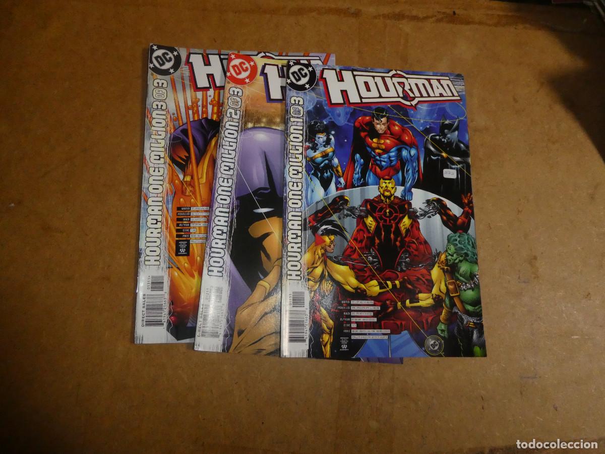 Comics: colecci&oacute;n completa 3 n&ordm;s, Hourman one million DC comics 2000