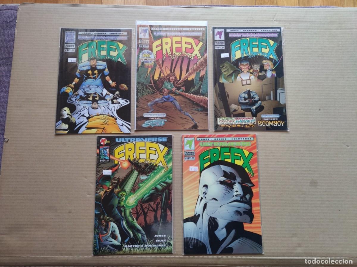 freex (ultraverse) x5 malibú comics (usa) - Compra venta en todocoleccion