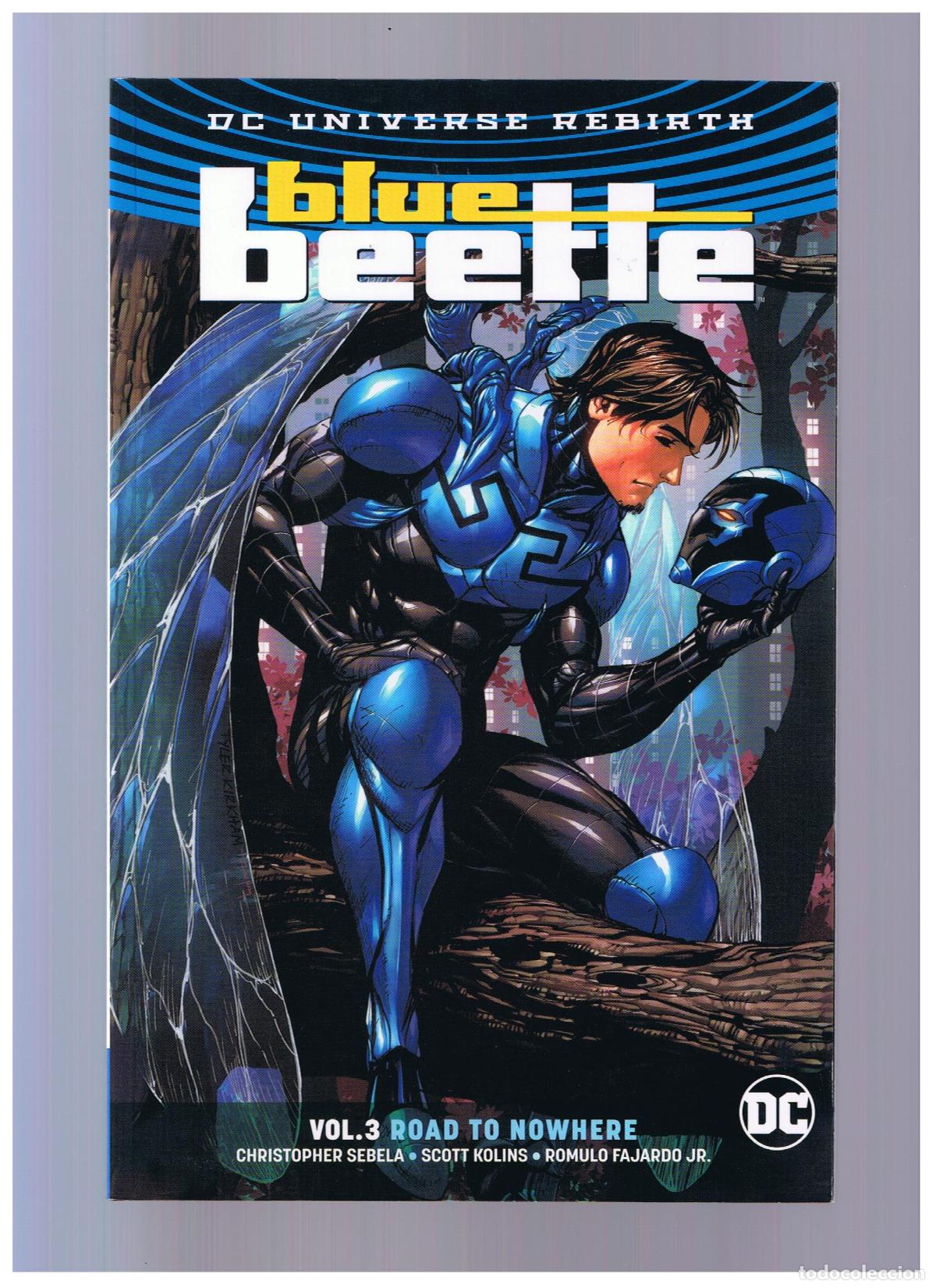 C&oacute;mics: BLUE BEETLE 3 TPB ROAD TO NOWHERE - Foto 1