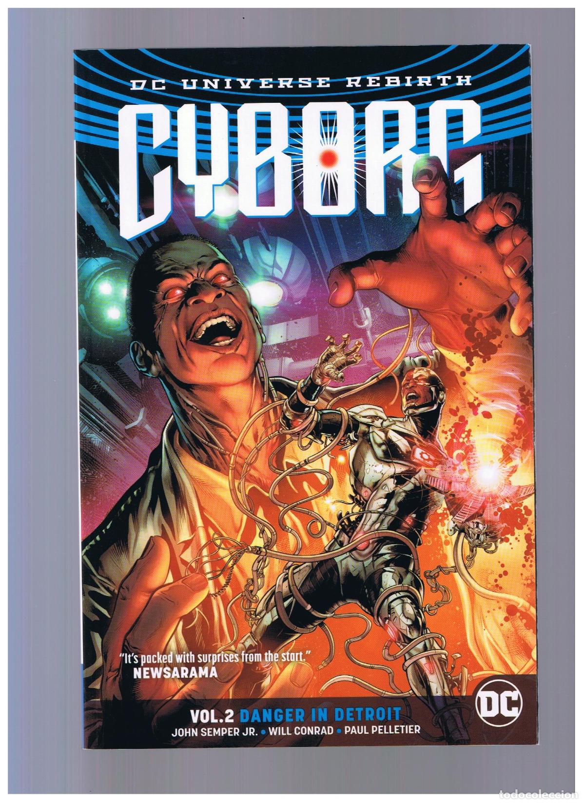 C&oacute;mics: CYBORG VOL.2 DANGER IN DETROIT - Foto 1