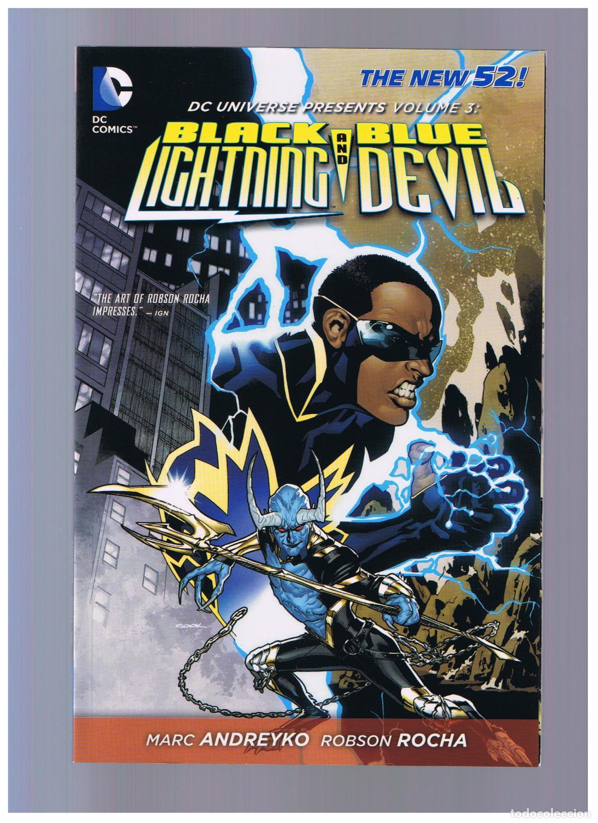 C&oacute;mics: DC UNIVERSE PRESENTS 3 BLACK LIGHTING AND BLUE DEVIL - Foto 1
