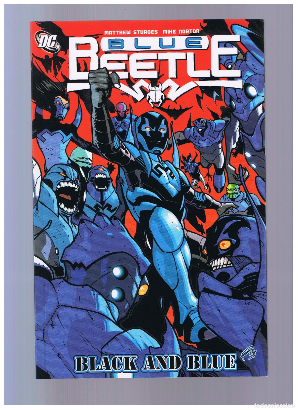 C&oacute;mics: BLUE BEETLE BLACK AND BLUE - Foto 1