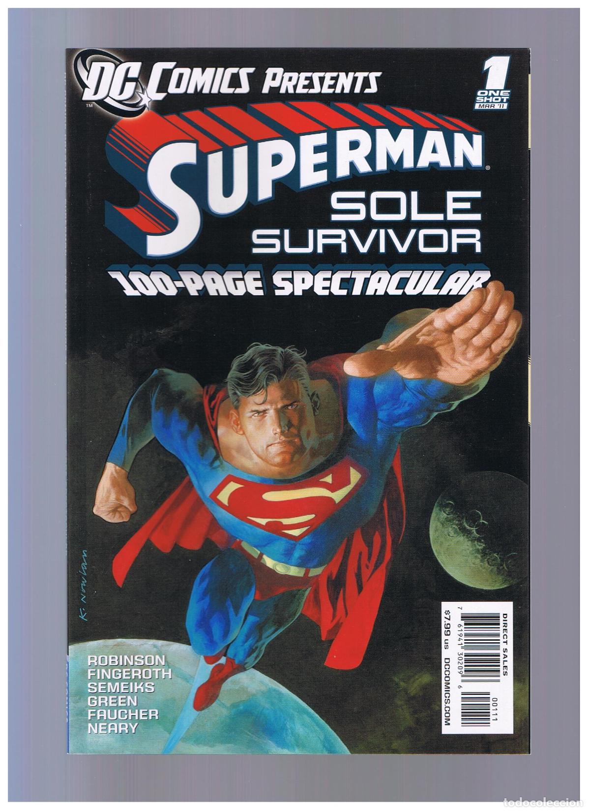 C&oacute;mics: DC COMICS PRESENTS: SUPERMAN - SOLE SURVIVOR #1 - Foto 1