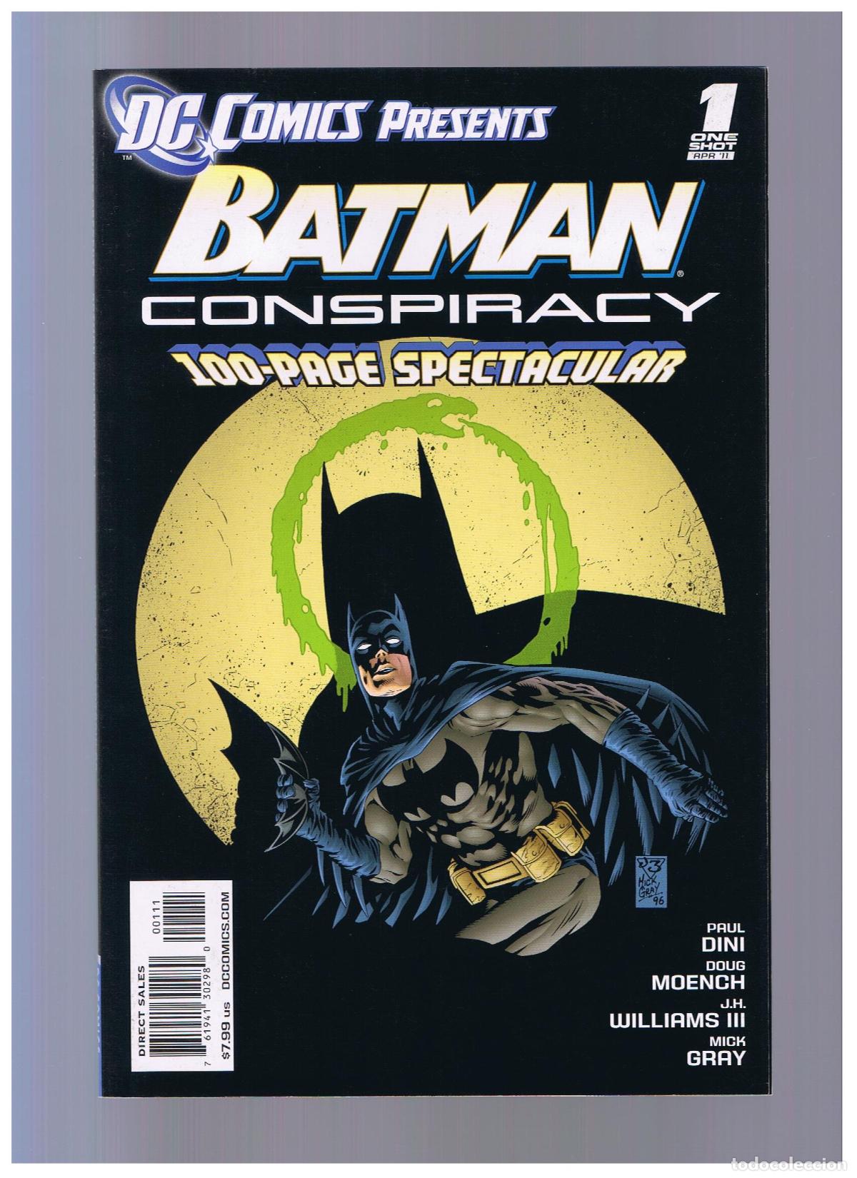 C&oacute;mics: DC COMICS PRESENTS: BATMAN CONSPIRACY #1 - Foto 1