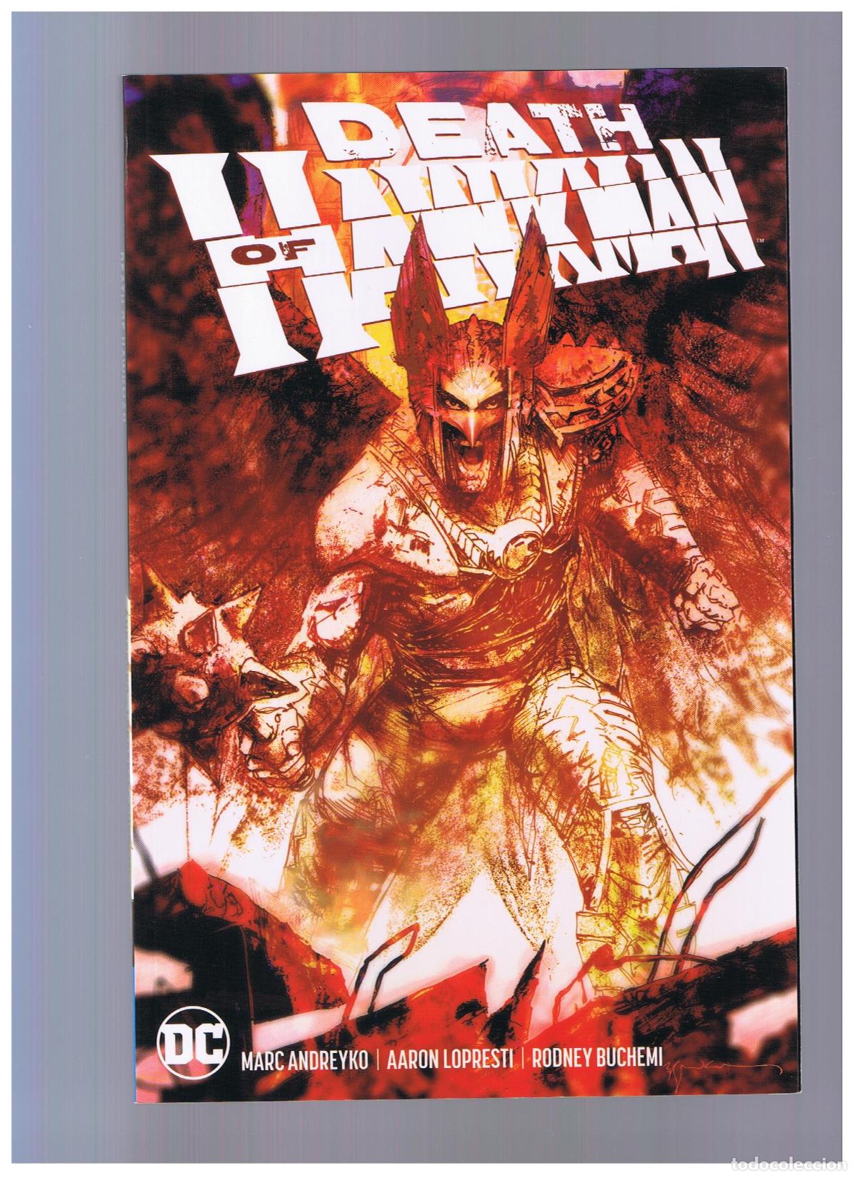 C&oacute;mics: DEATH OF HAWKMAN - Foto 1