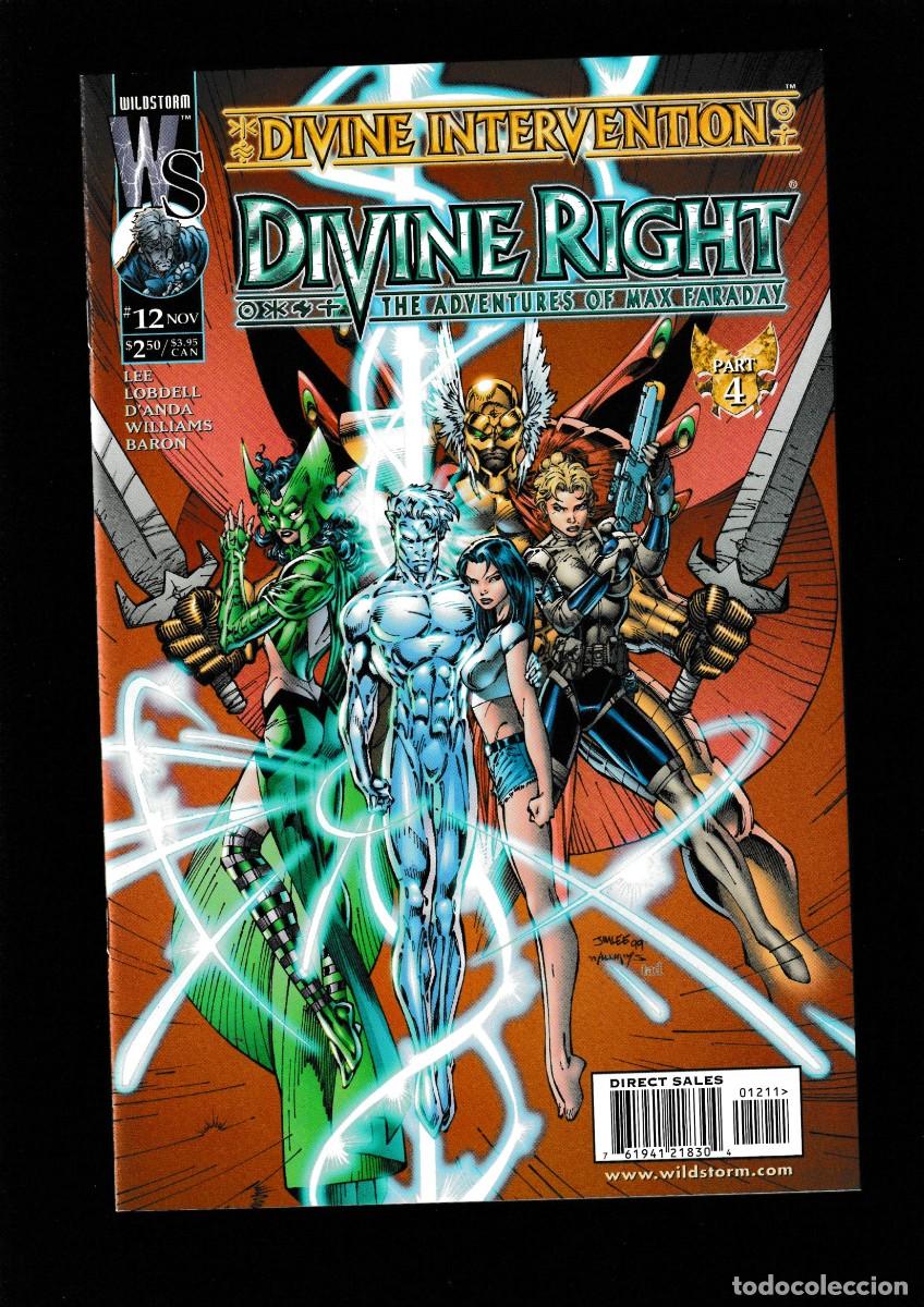 Divine Right Adventures of Max Faraday 4 6 7 9 10 11 12- Image 1997 Vfn/nm / Jim Lee