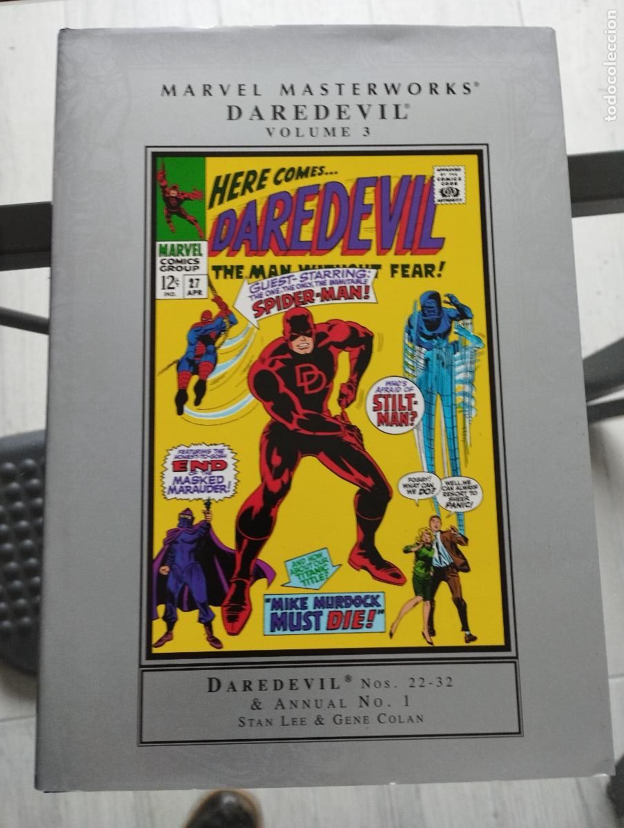 C&oacute;mics: Marvel Masterworks, Daredevil Volume 3 muy buen estado - Foto 1