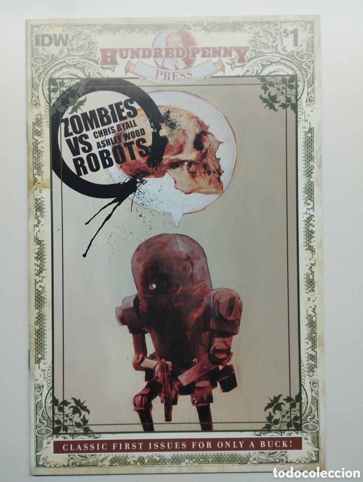 C&oacute;mics: ZOMBIES VS ROBOTS 1 EDICI&Oacute;N ORIGINAL USA - Foto 1