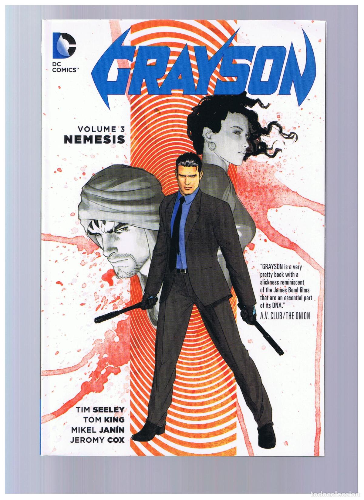 C&oacute;mics: GRAYSON VOL.3 NEMESIS - Foto 1
