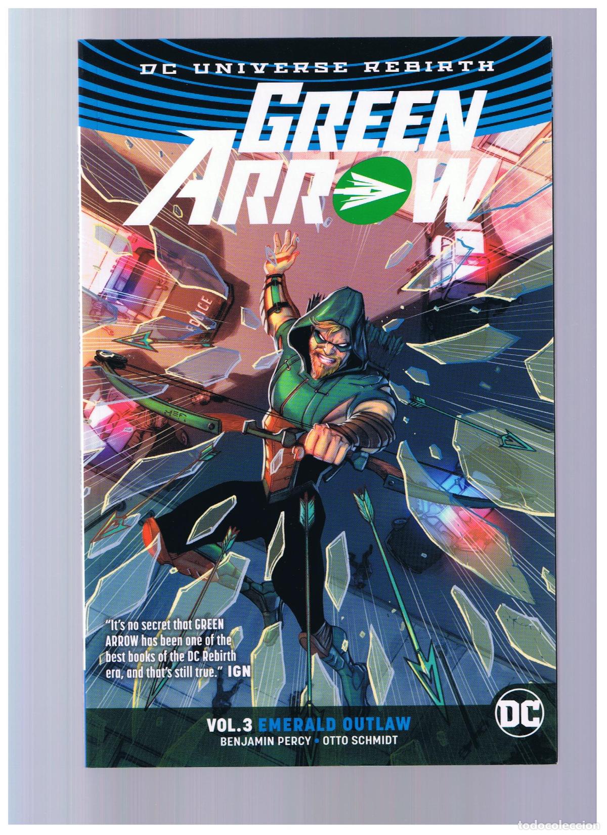 C&oacute;mics: GREEN ARROW 3 TPB EMERALD OUTLAW - Foto 1