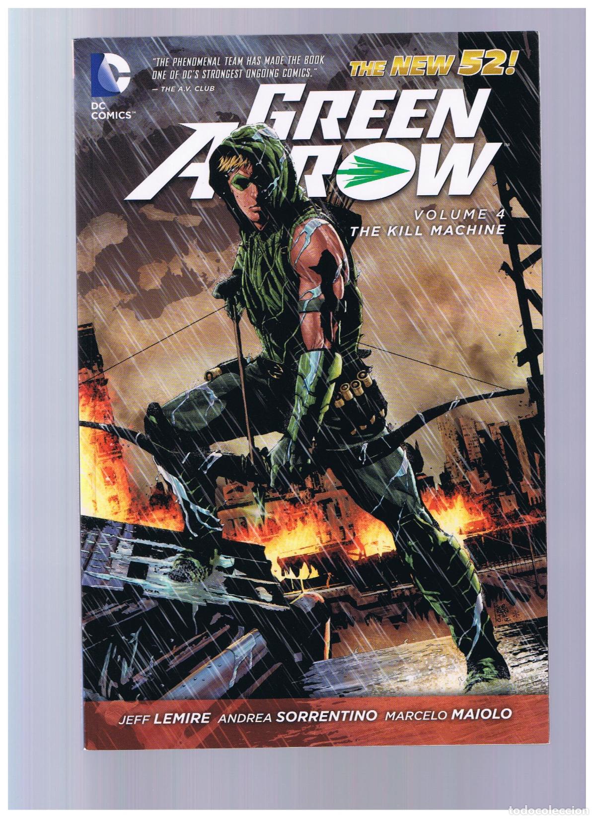 C&oacute;mics: GREEN ARROW VOL.4 THE KILL MACHINE - Foto 1
