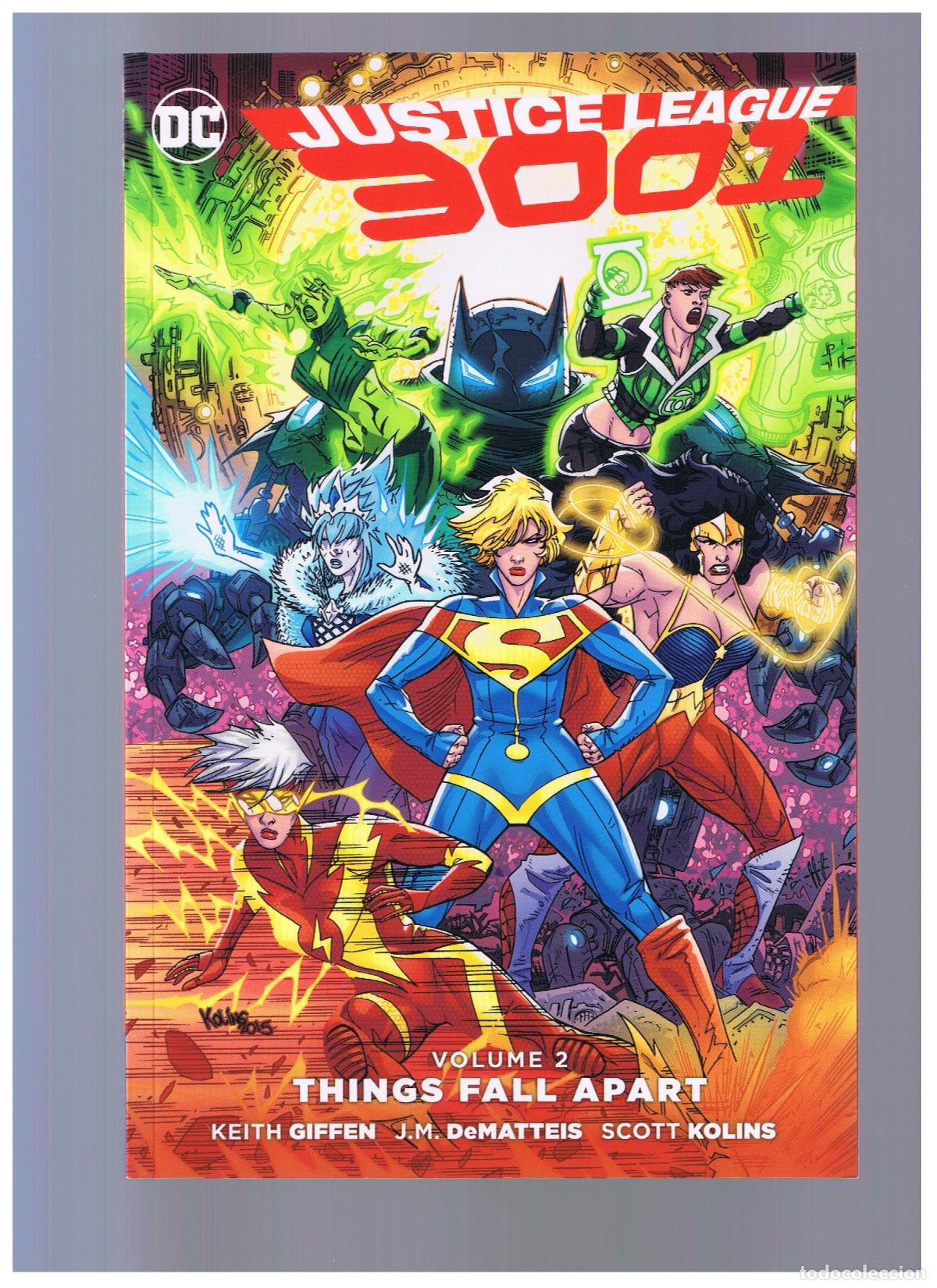C&oacute;mics: JUSTICE LEAGUE 3001 VOL.2 THINGS FALL APART - Foto 1
