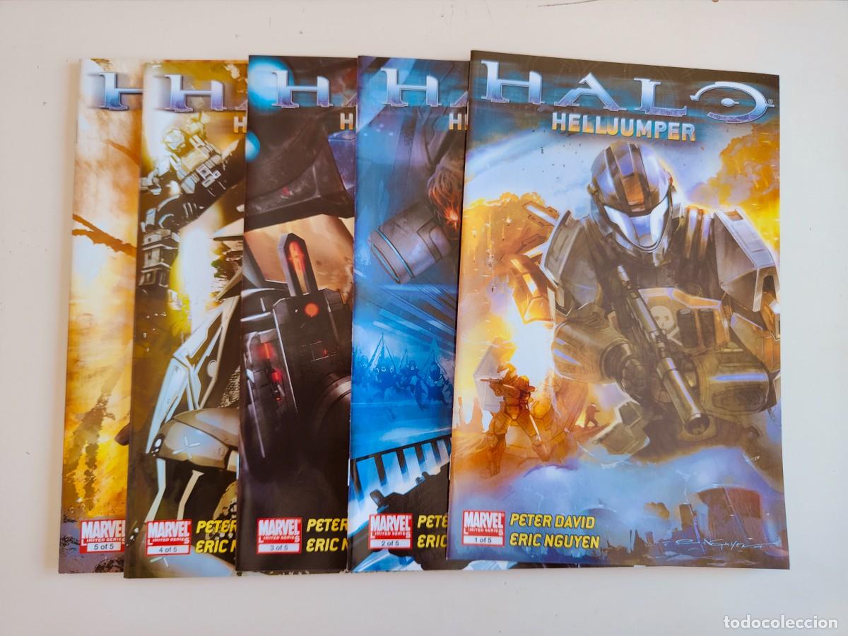 C&oacute;mics: Halo Helljumper Complete 1 2 3 4 5 Marvel Peter David 2009 - Foto 1