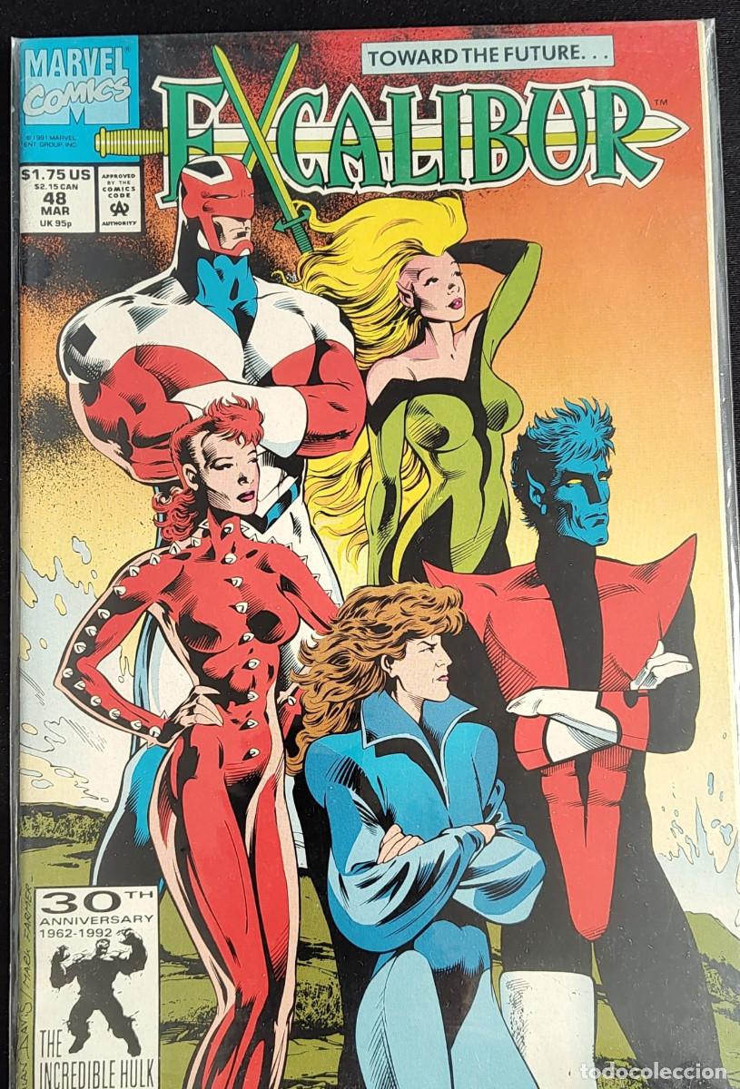 C&oacute;mics: Marvel Excalibur #48 USA - Alan Davis (VFN) - Foto 1