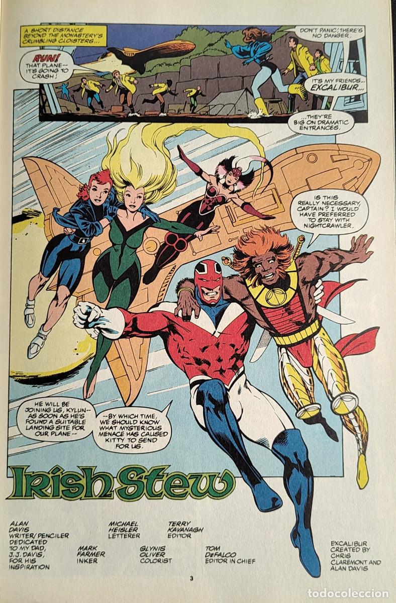 C&oacute;mics: Marvel Excalibur #48 USA - Alan Davis (VFN) - Foto 3