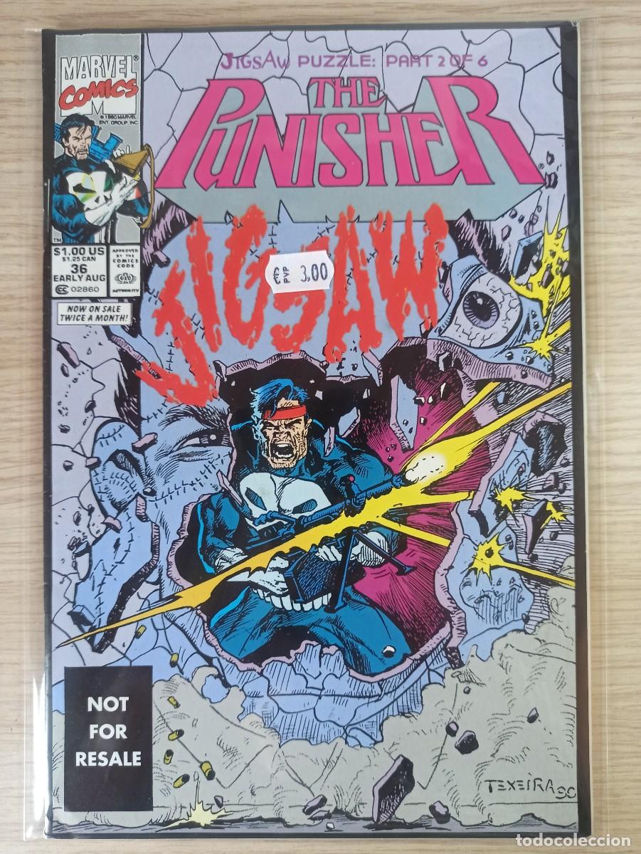 C&oacute;mics: THE PUNISHER &rdquo;Jigsaw&rdquo; (Ed. Marvel) #36 - Foto 1