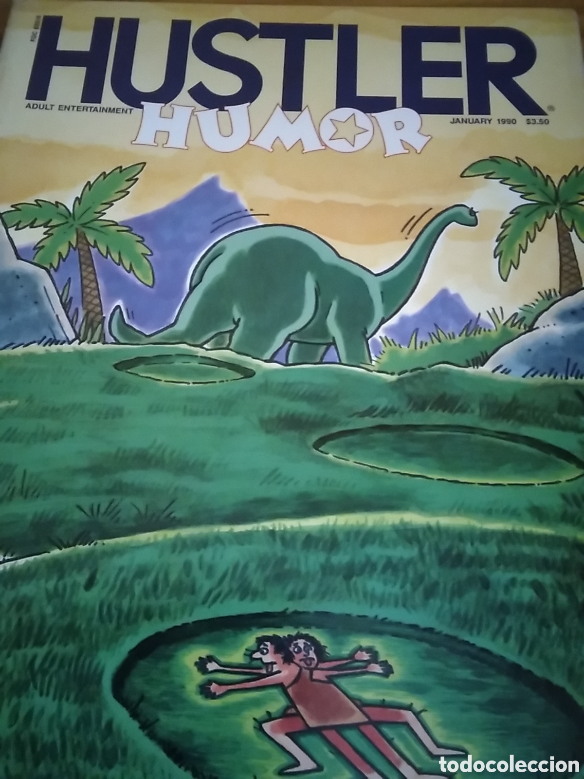 C&oacute;mics: Hustler humor chistes sat&iacute;ricos edicion americana sobre temas sociales 1990 enero