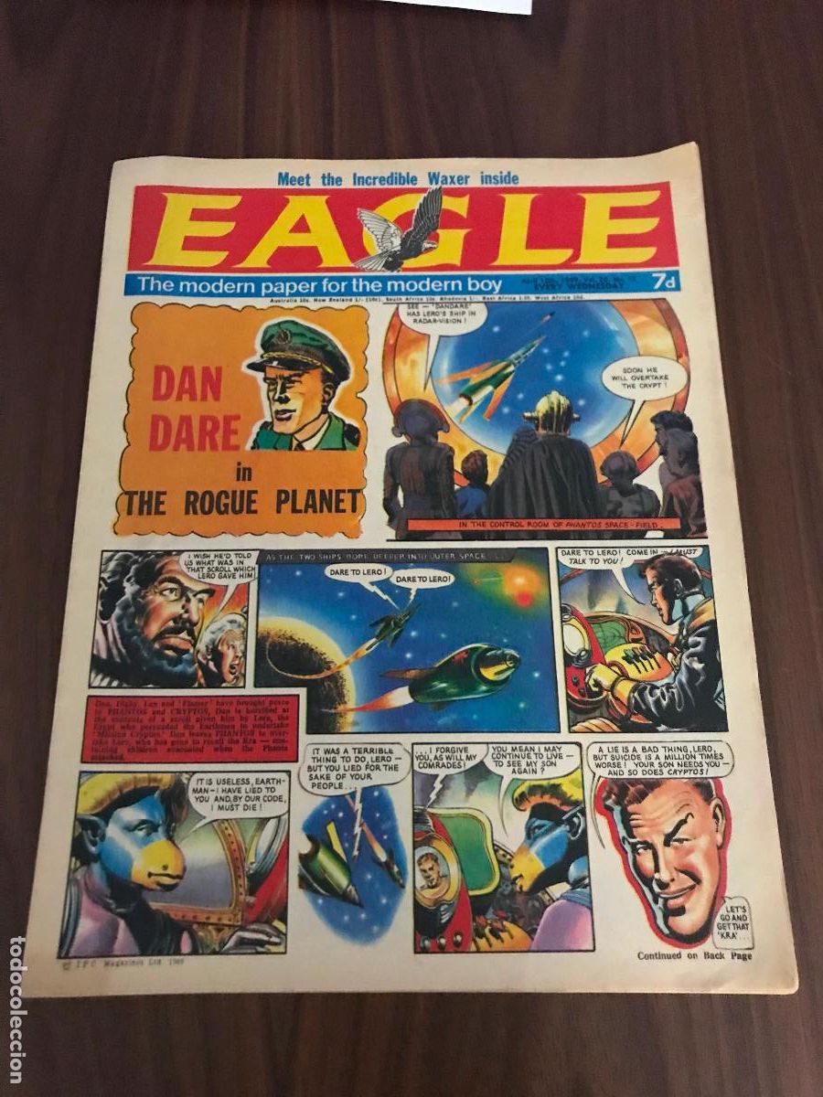 C&oacute;mics: EAGLE AND BOYS WORLD N&ordm; 15 , 12 APRIL 1969