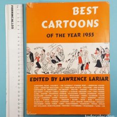Cómics: BEST CARTOONS OF THE YEAR 1955, LAWRENCE LARIAR, CROWN PUBLISHER NEW YORK