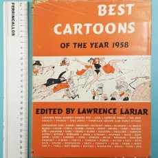 Cómics: BEST CARTOONS OF THE YEAR 1958, LAWRENCE LARIAR, CROWN PUBLISHER NEW YORK