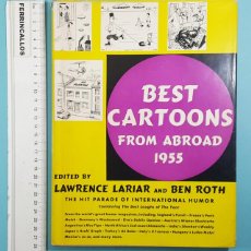 Cómics: BEST CARTOONS FROM ABROAD 1956, LAWRENCE LARIAR & BEN ROTH, CROWN PUBLISHER, 5 PAG VIÑETAS ESPAÑA