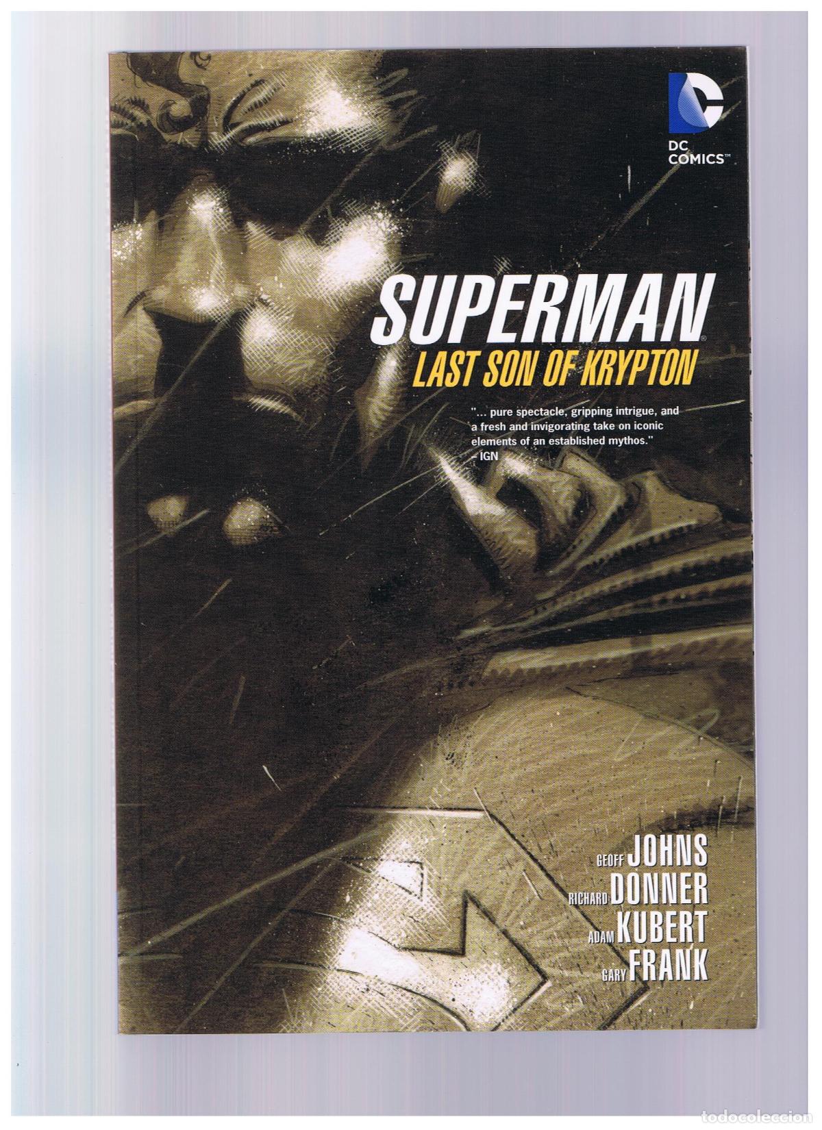 C&oacute;mics: SUPERMAN LAST SON OF KRYPTON - Foto 1
