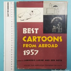 Cómics: BEST CARTOONS FROM ABROAD 1957, LAWRENCE LARIAR & BEN ROTH, CROWN PUBLISHER, 5 PAG VIÑETAS ESPAÑA
