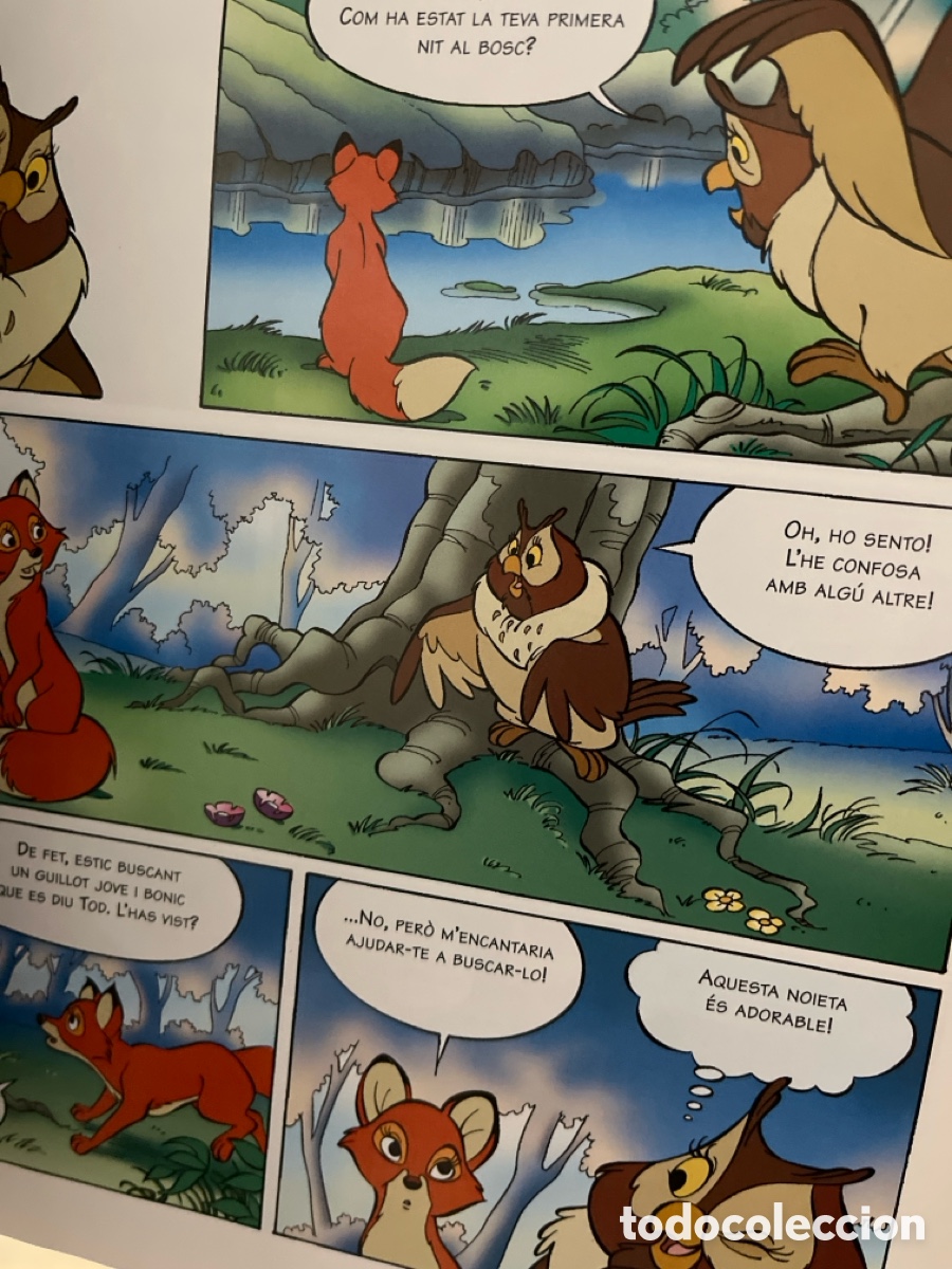 C&oacute;mics: Comic4 C&ograve;mic tod i toby - disney - edicio biling&uuml;e catala i angles - Foto 2