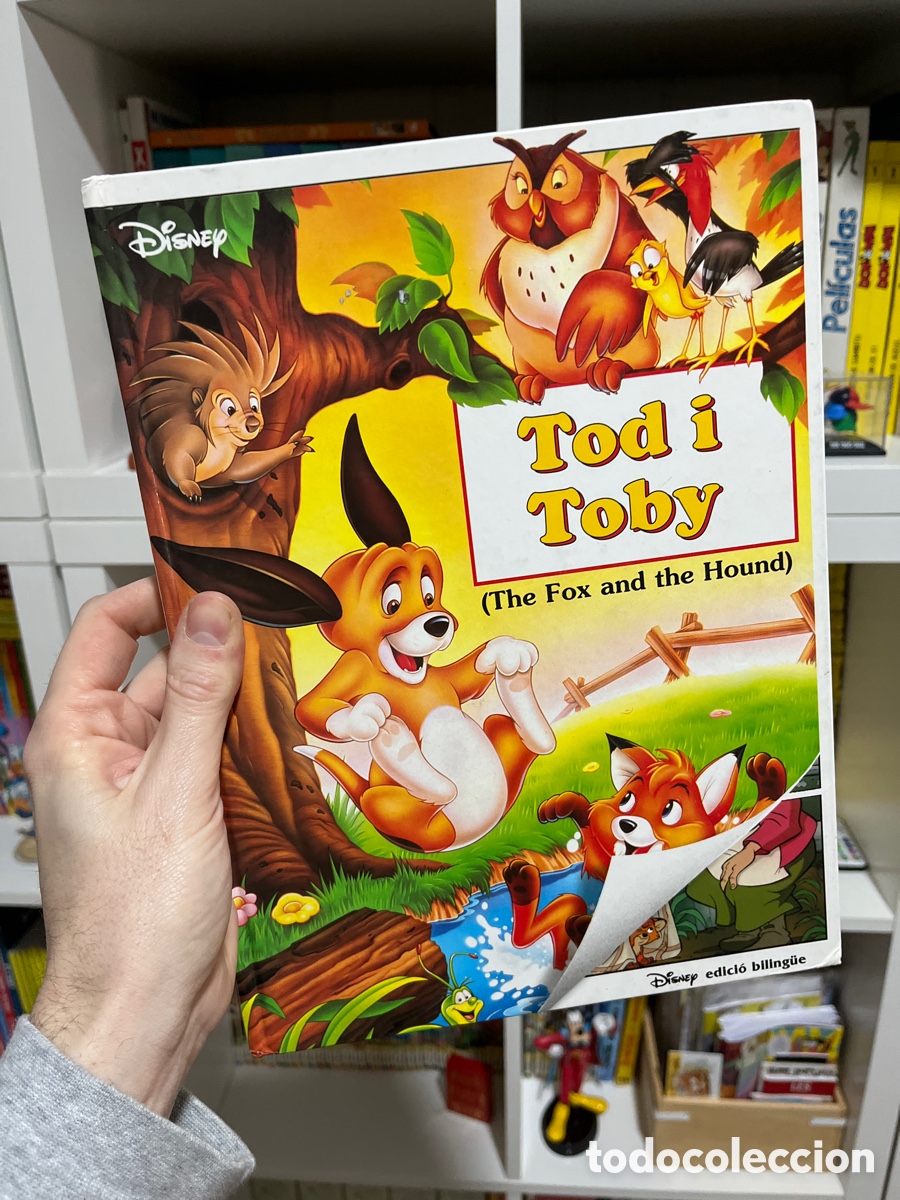 C&oacute;mics: Comic4 C&ograve;mic tod i toby - disney - edicio biling&uuml;e catala i angles - Foto 1