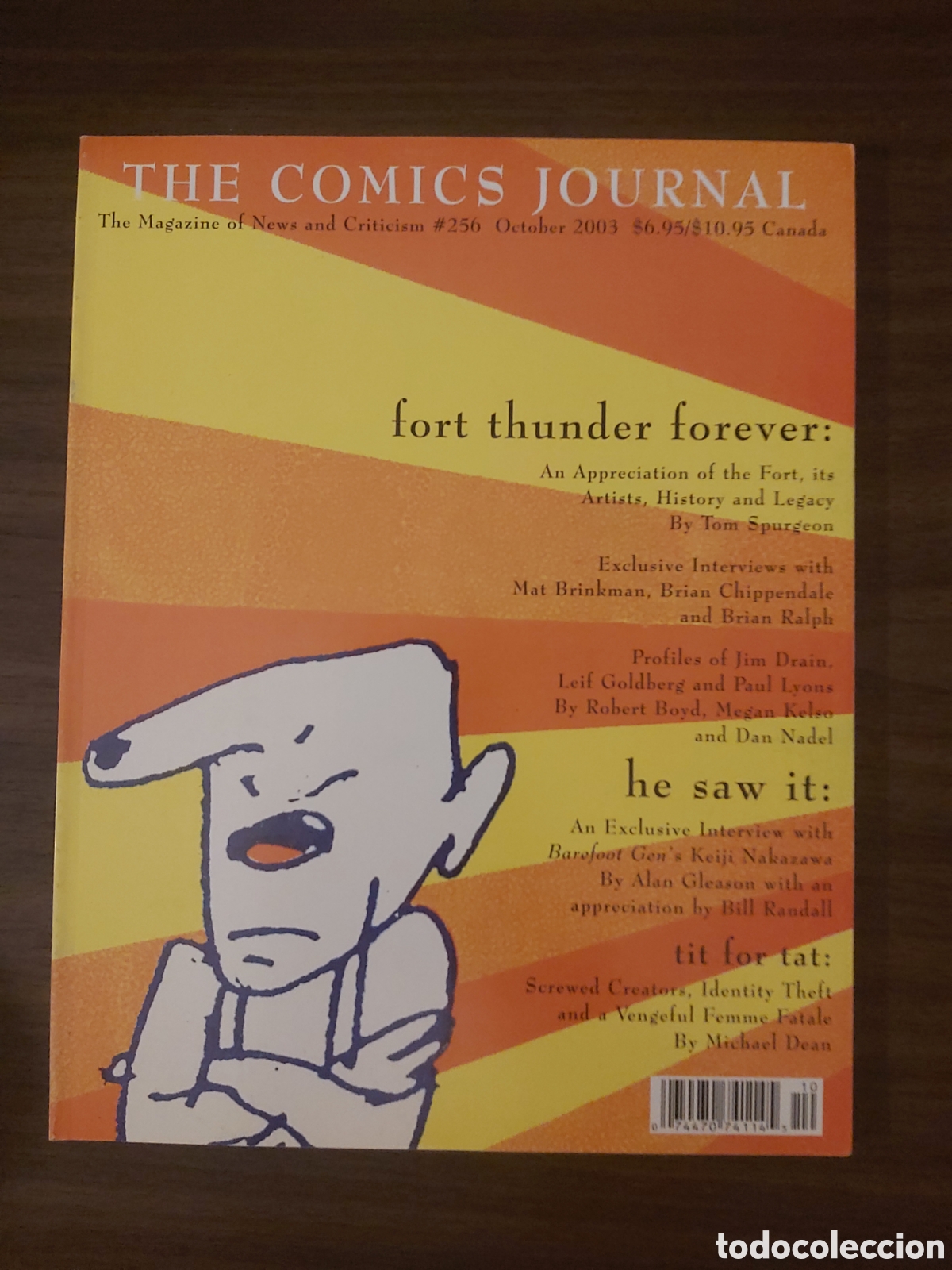 C&oacute;mics: THE COMICS JOURNAL N&deg; 256. OCTOBER 2003. - Foto 1