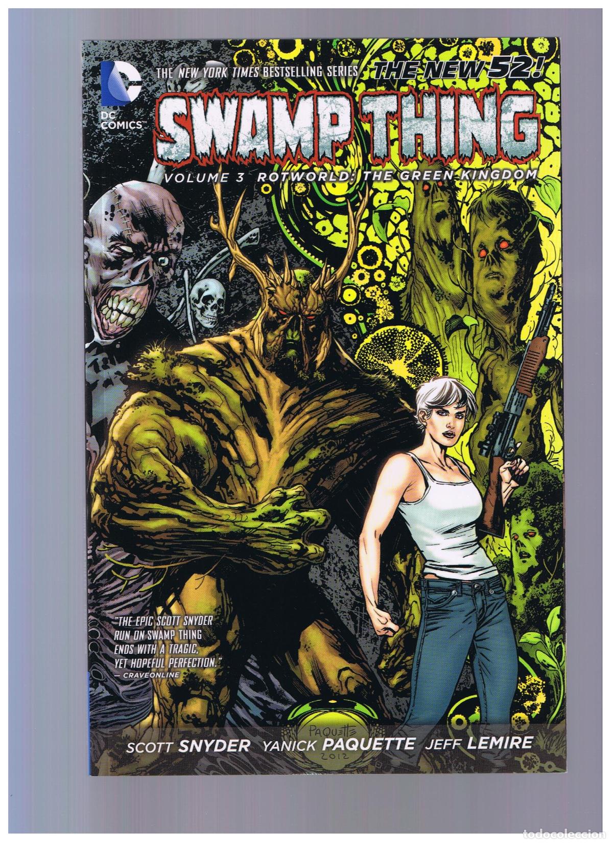 C&oacute;mics: SWAMP THING VOL.1-4 - Foto 3
