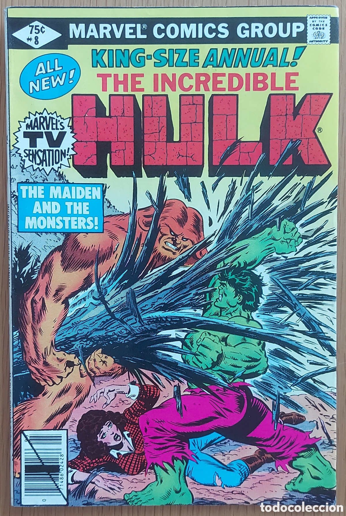C&oacute;mics: The Incredible Hulk King Size Annual # 8 - Foto 2