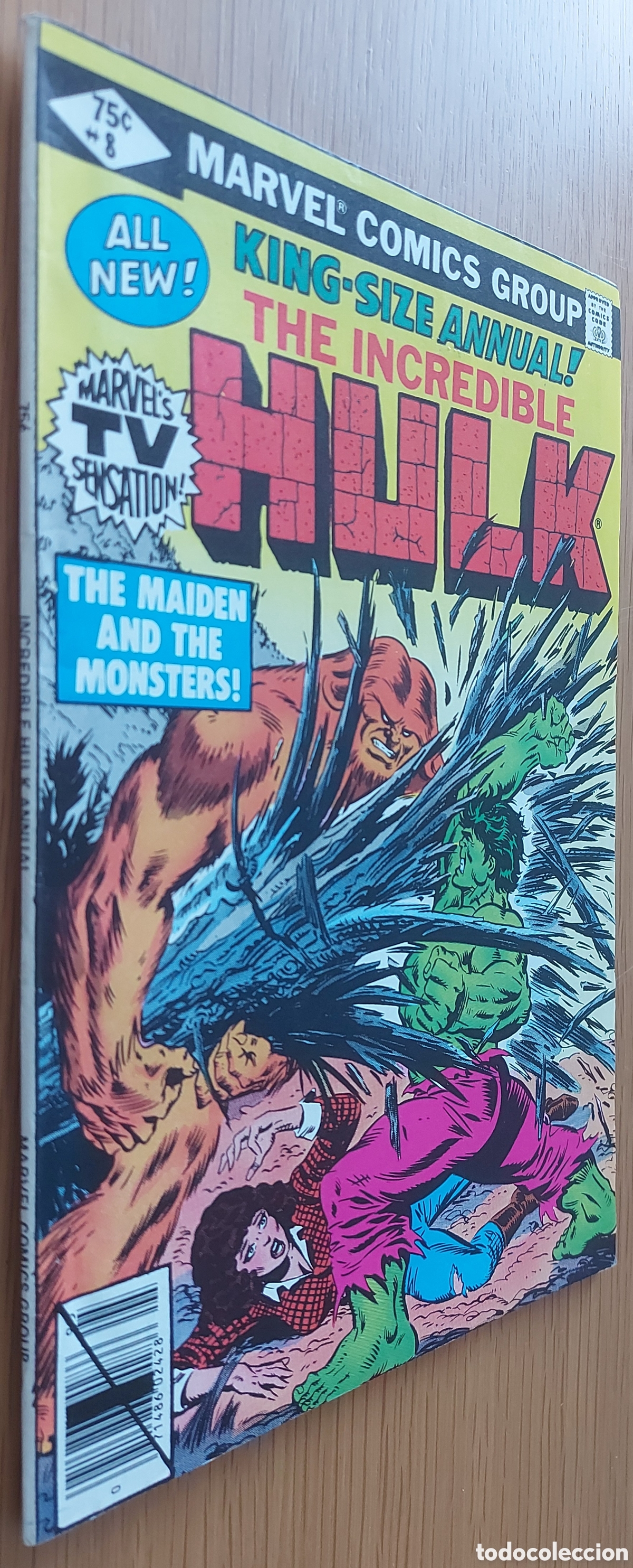 C&oacute;mics: The Incredible Hulk King Size Annual # 8 - Foto 1