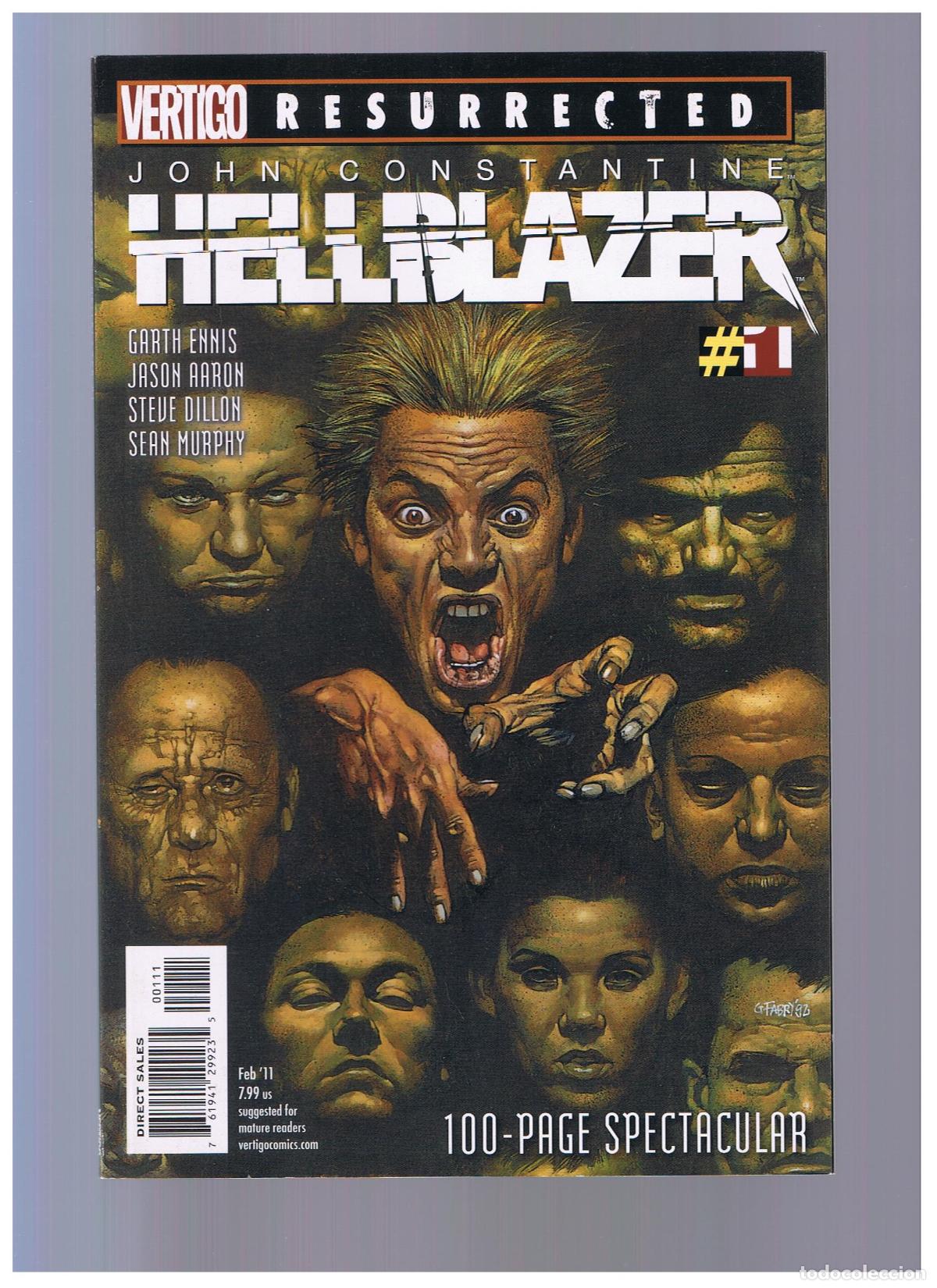 C&oacute;mics: VERTIGO RESURRECTED: HELLBLAZER #1