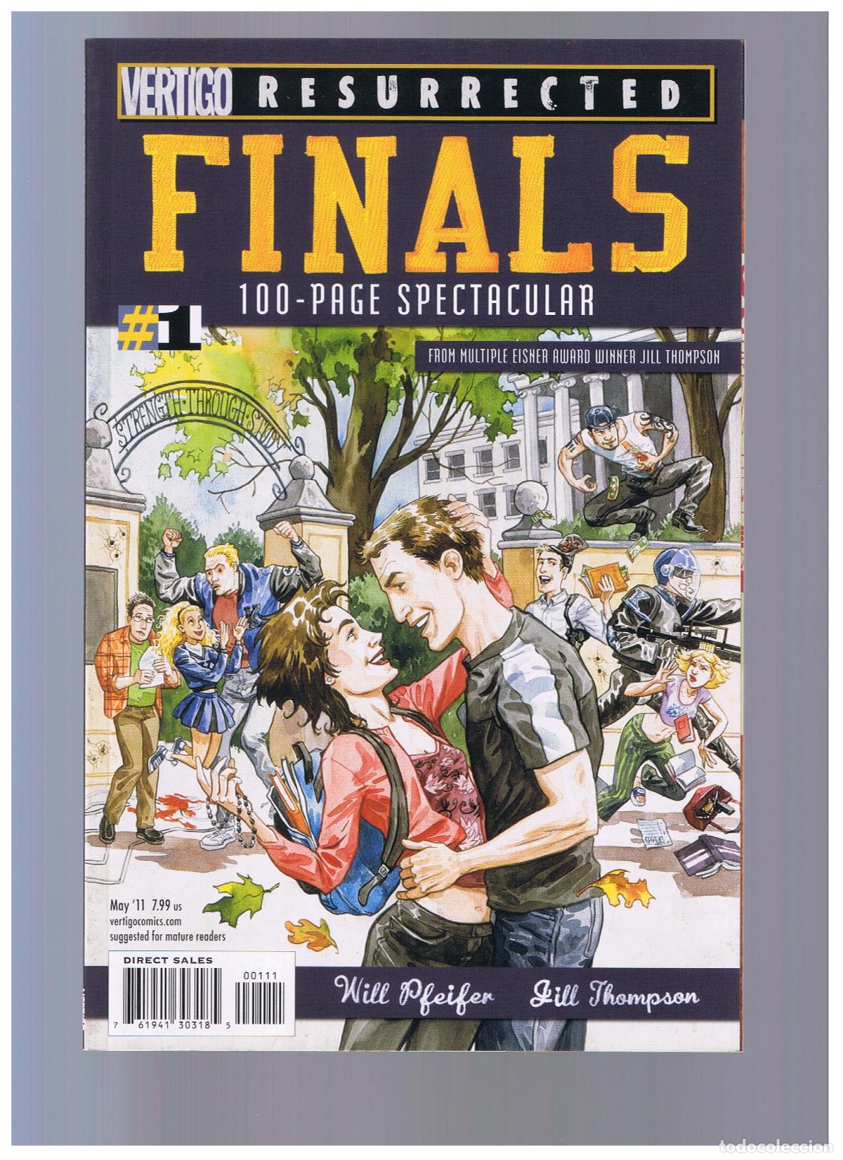 C&oacute;mics: VERTIGO RESURRECTED: FINALS #1
