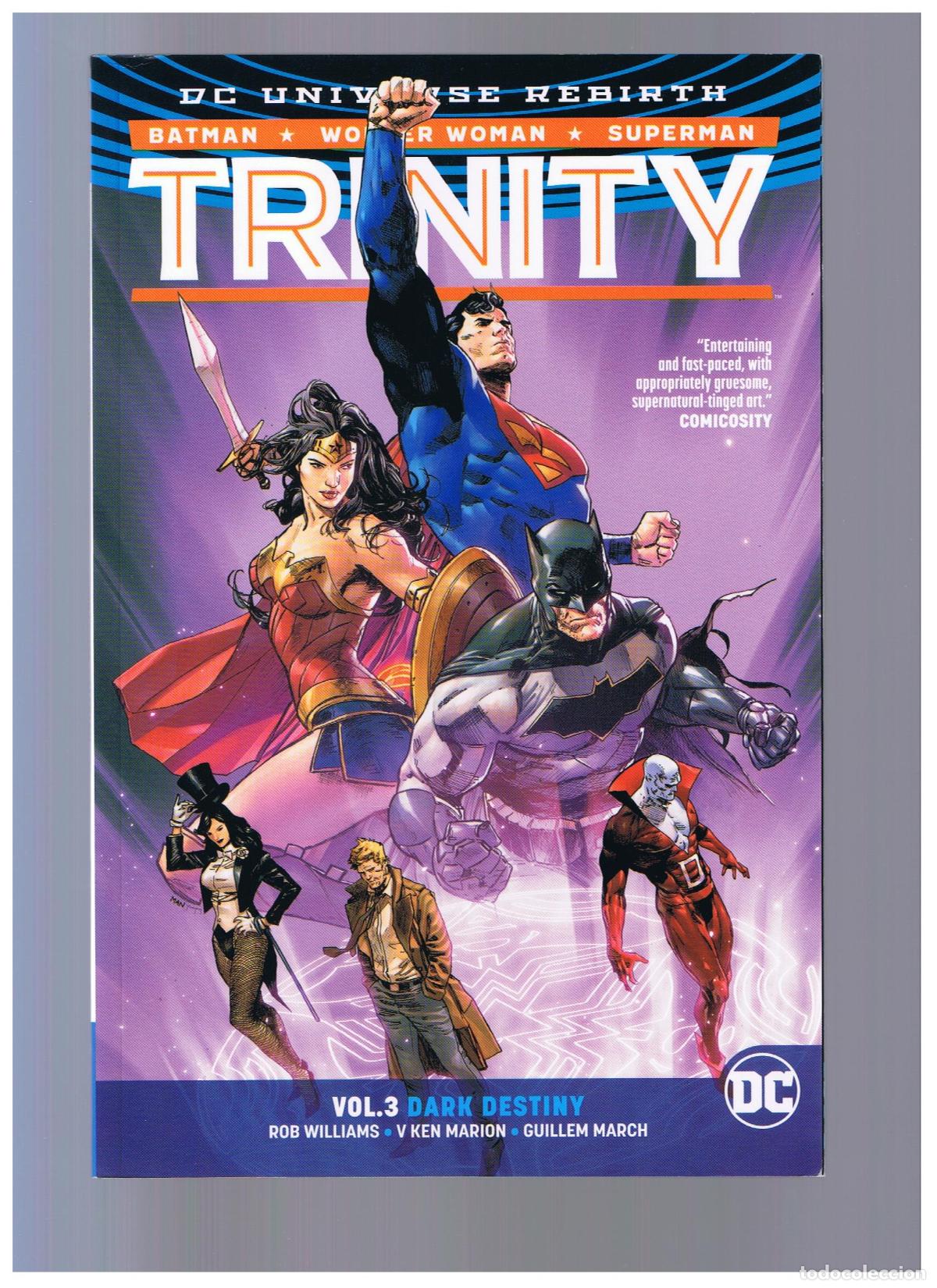 C&oacute;mics: TRINITY VOL.3 DARK DESTINY