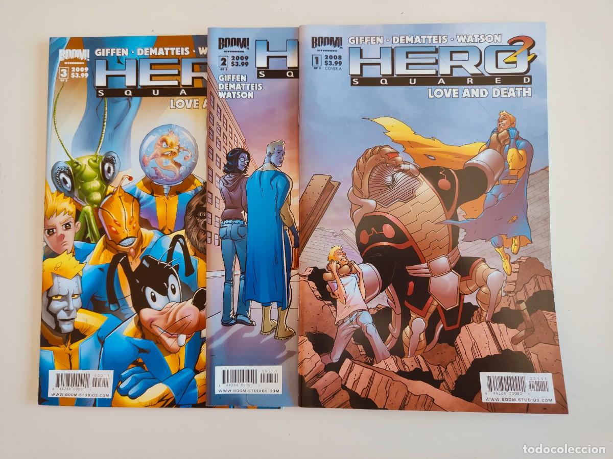 C&oacute;mics: Hero Squared Love and Death Complete 1 2 3 Boom