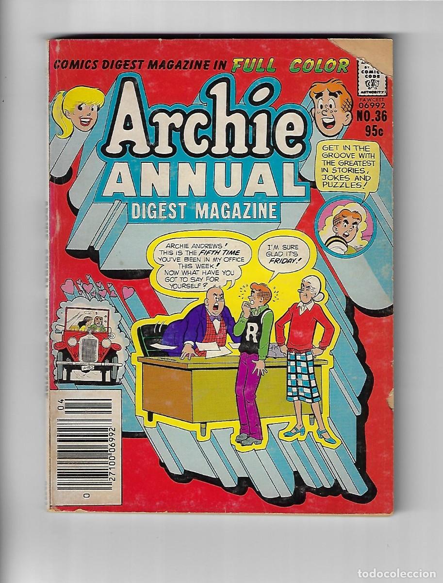 C&oacute;mics: Archie annual comics digest magazine. 36 - Foto 1