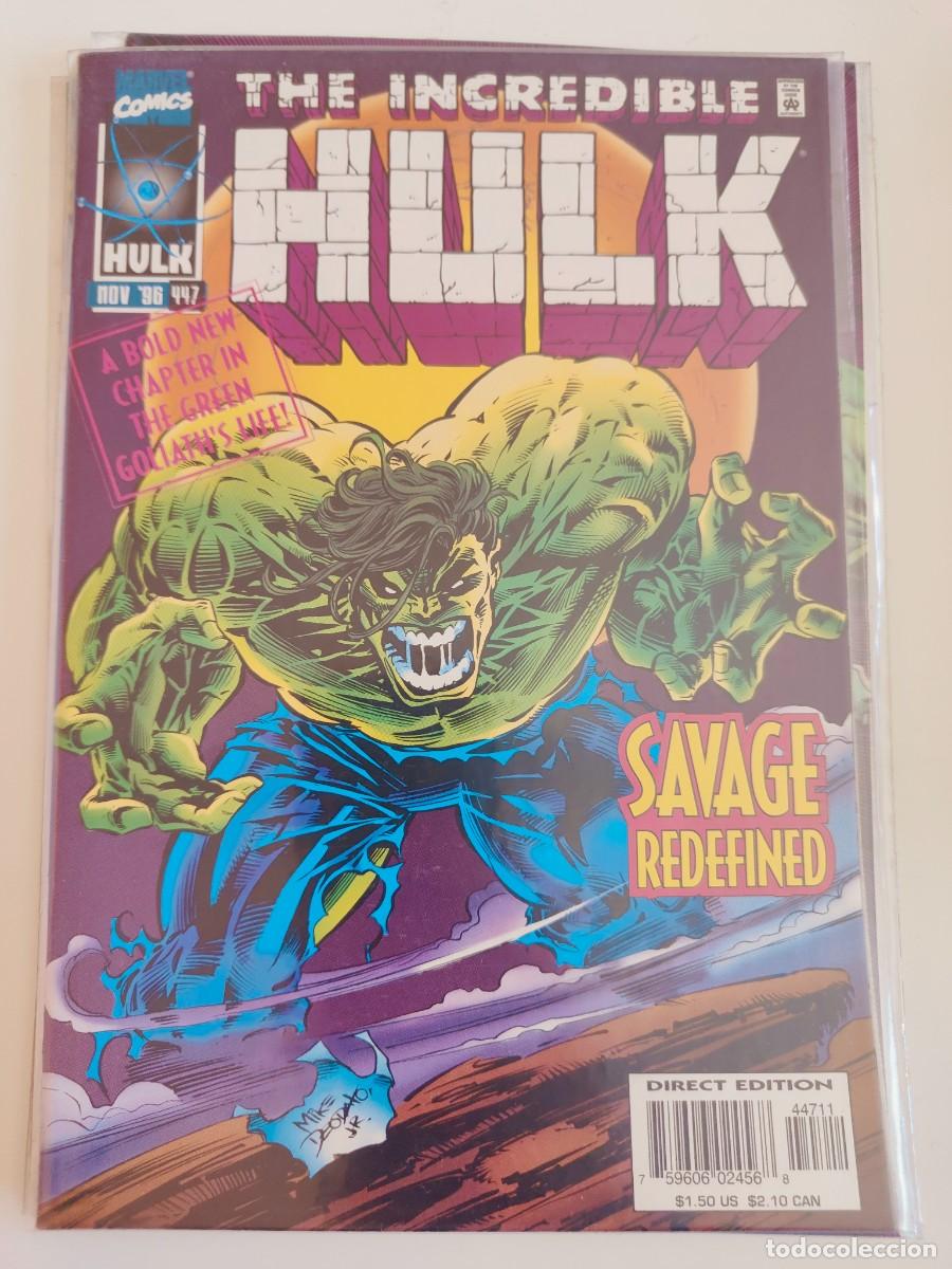 C&oacute;mics: The Incredible Hulk 447 vol 1 Marvel - Foto 1