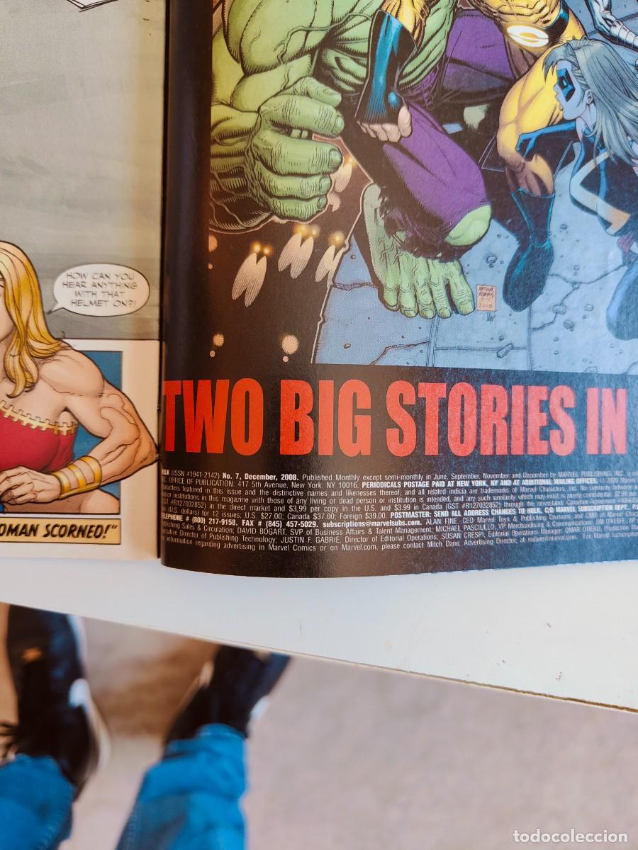 C&oacute;mics: Hulk 7 vol 2 Marvel 2008 - Foto 2