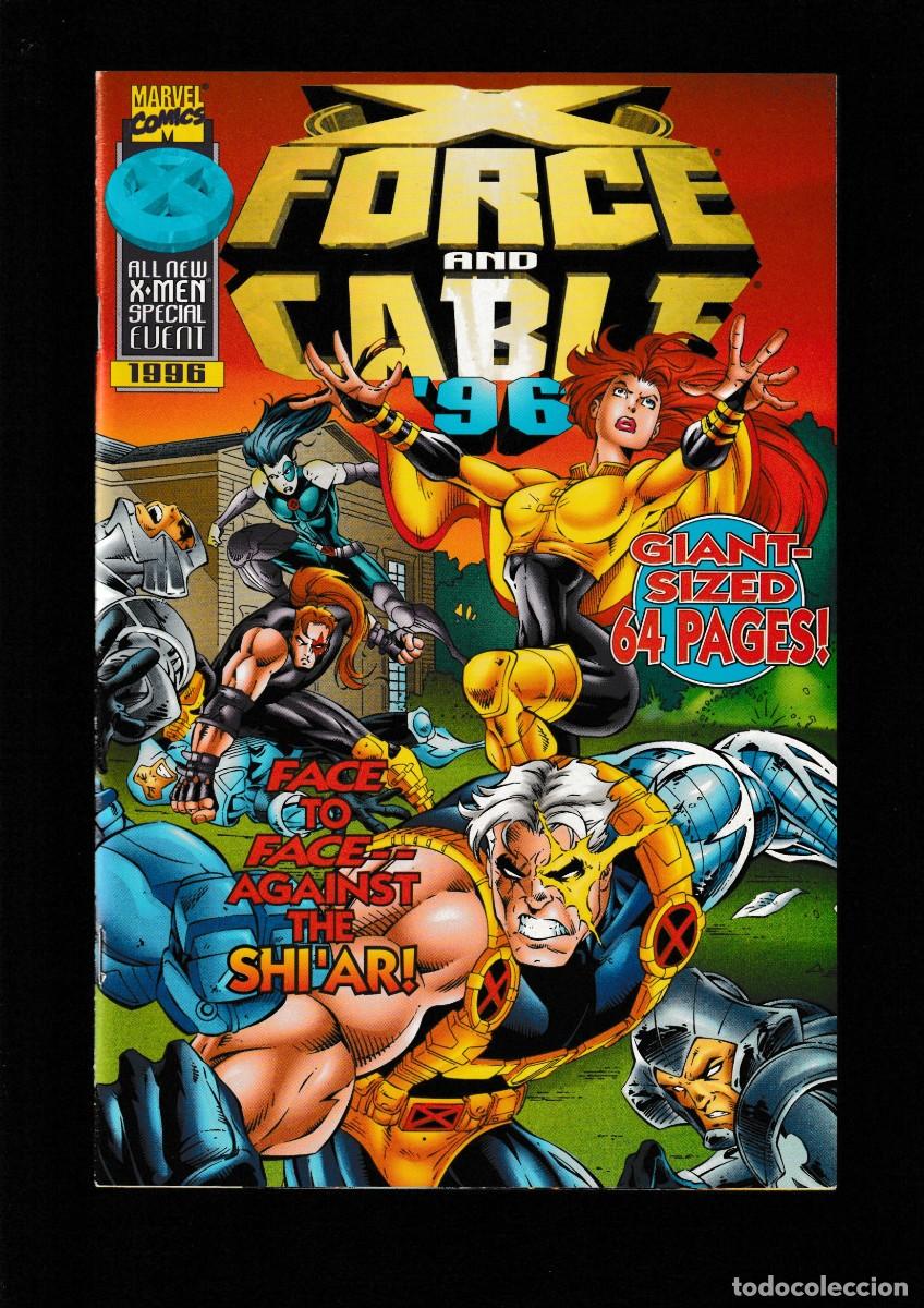 C&oacute;mics: X-FORCE AND CABLE ANNUAL 1996 - MARVEL VFN/NM - Foto 1