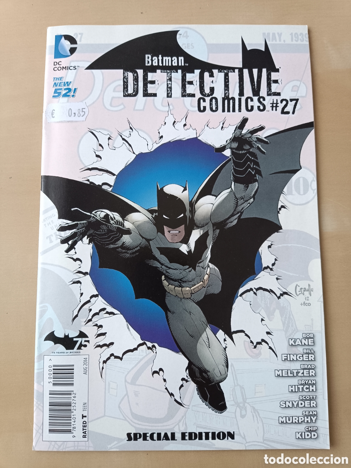C&oacute;mics: C&Oacute;MIC BATMAN DETECTIVE COMICS N&deg; 27 SPECIAL EDITION (EN INGL&Eacute;S) c13 - Foto 1