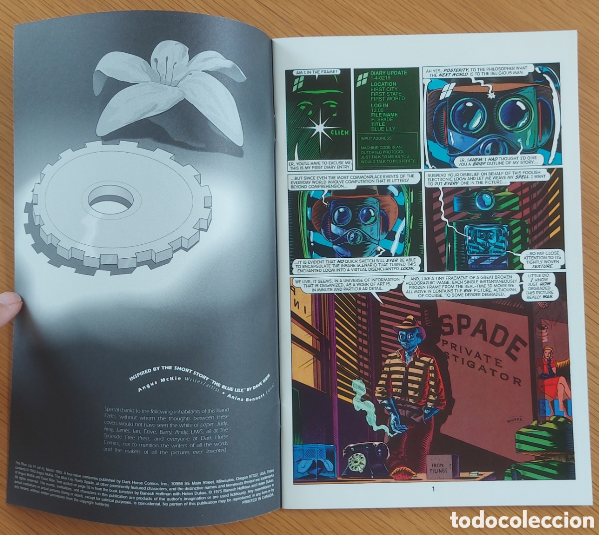 C&oacute;mics: The Blue Lily # 1 - Foto 4